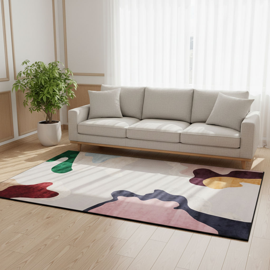 SOLENIA - Hand Tufted Abstract Carpet